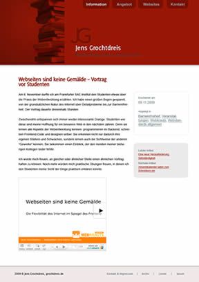 Entwurf eines Weblogartikel