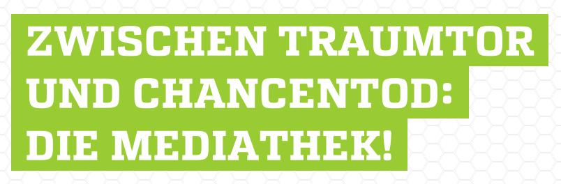 Die Herausforderung: eine Headline mit Marker-Hintergrund