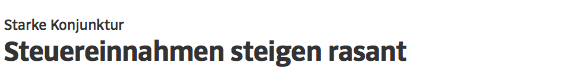 Screenshot einer optischen Headline bei der Süddeutschen, die semantisch leider keine ist.